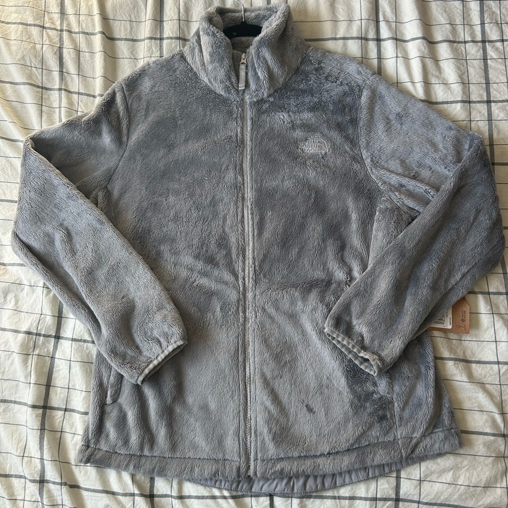 The North Face Gray Fleece Zip-Up Jacket- XL BNWT